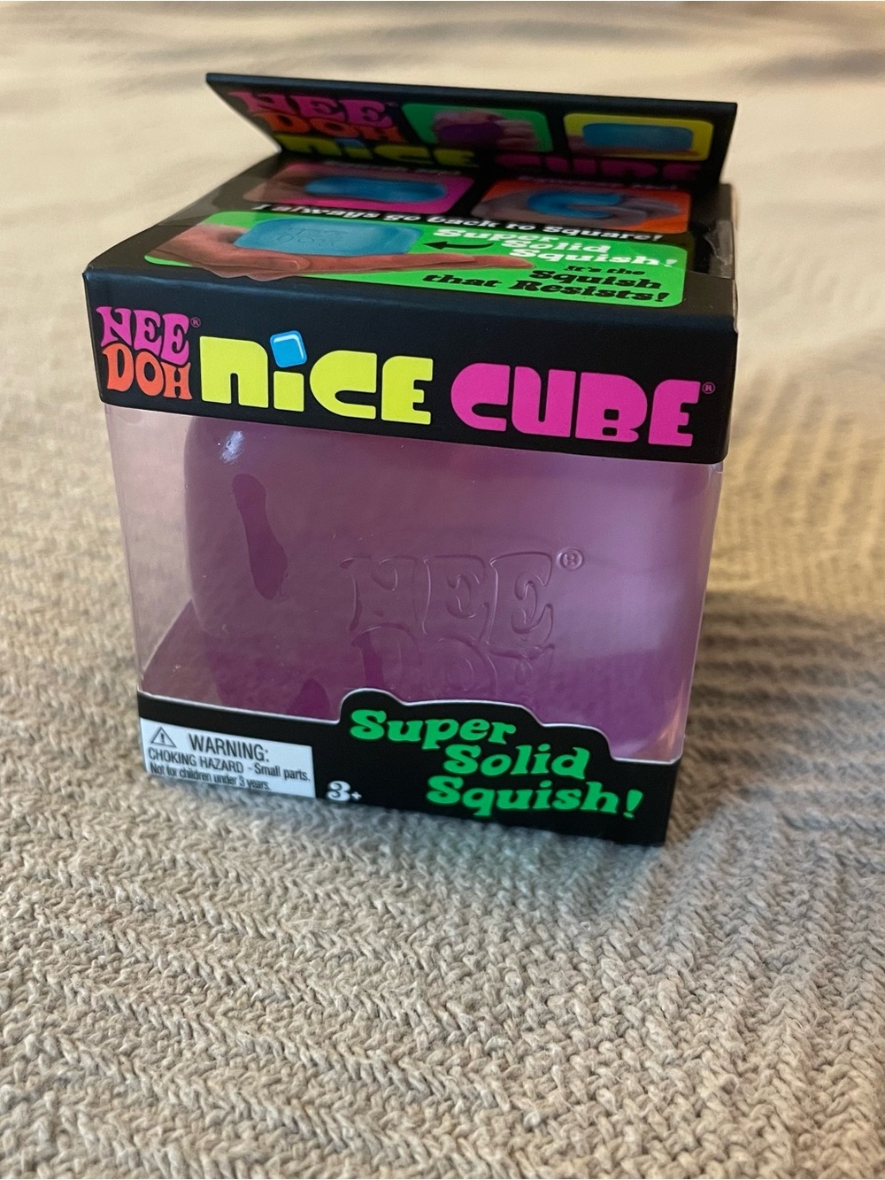 Needoh Nice Cube Purple